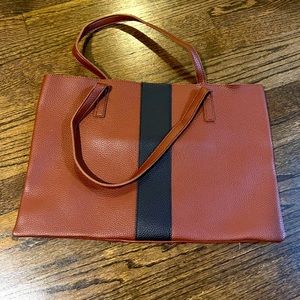 Never used brown leather bag
